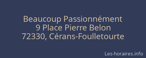 Beaucoup Passionnément
