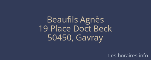 Beaufils Agnès