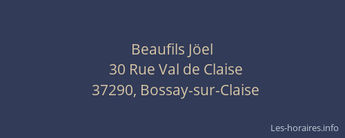 Beaufils Jöel