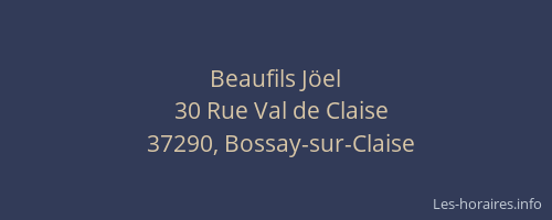 Beaufils J&ouml;el