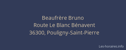 Beaufrère Bruno