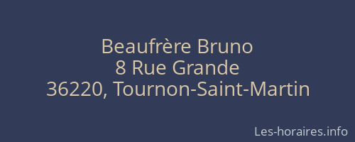 Beaufrère Bruno