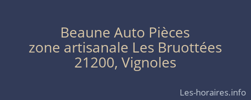 Beaune Auto Pièces