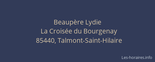 Beaupère Lydie