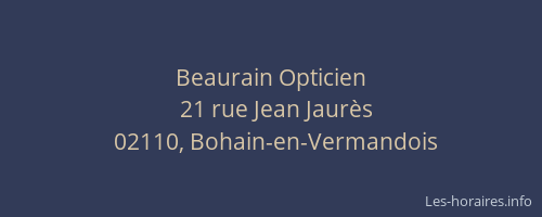 Beaurain Opticien