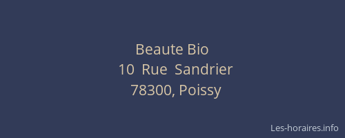 Beaute Bio