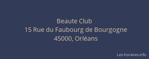 Beaute Club