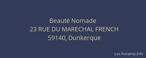 Beauté Nomade