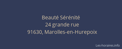 Beauté Sérénité