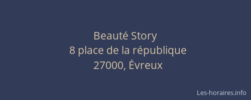 Beauté Story