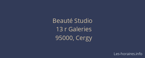 Beauté Studio