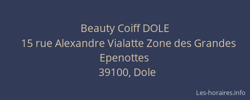 Beauty Coiff DOLE