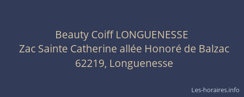 Beauty Coiff LONGUENESSE