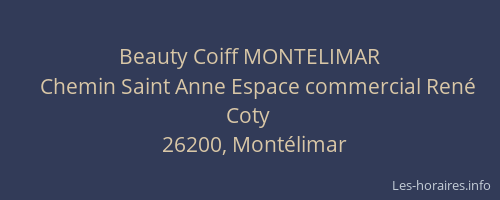 Beauty Coiff MONTELIMAR