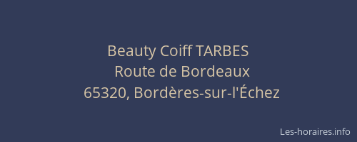 Beauty Coiff TARBES