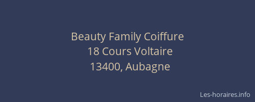 Beauty Family Coiffure