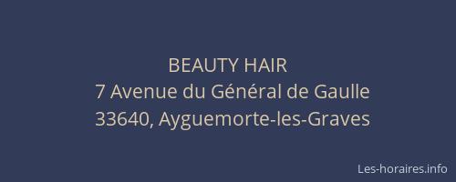 BEAUTY HAIR
