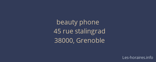 beauty phone