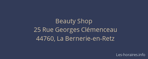 Beauty Shop
