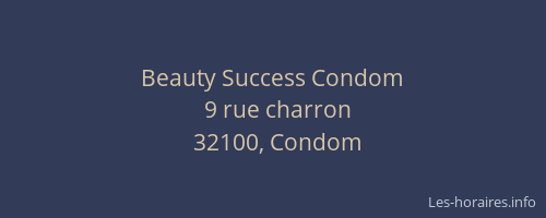 Beauty Success Condom