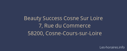 Beauty Success Cosne Sur Loire