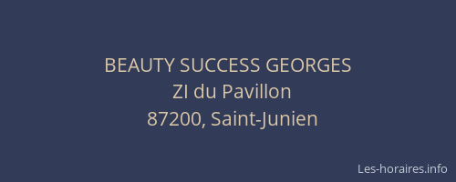 BEAUTY SUCCESS GEORGES