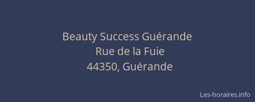 Beauty Success Guérande