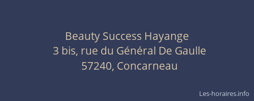 Beauty Success Hayange