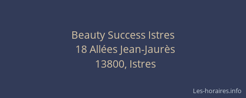Beauty Success Istres