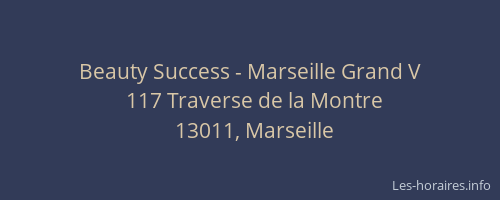 Beauty Success - Marseille Grand V
