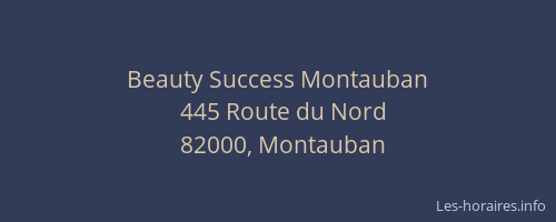 Beauty Success Montauban