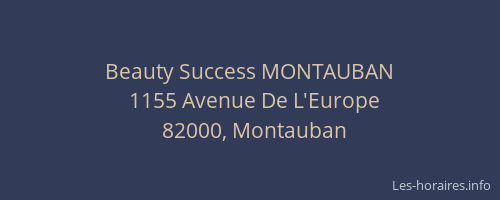 Beauty Success MONTAUBAN