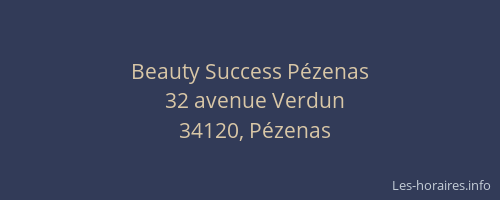 Beauty Success Pézenas