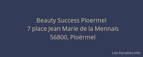 Beauty Success Ploermel