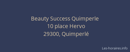 Beauty Success Quimperle