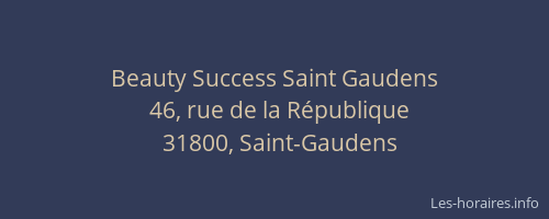 Beauty Success Saint Gaudens