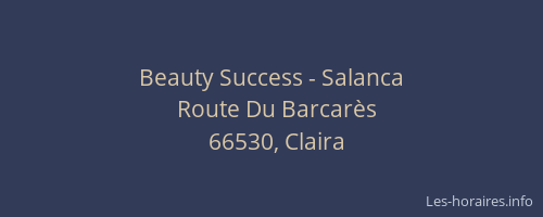 Beauty Success - Salanca