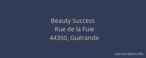 Beauty Success