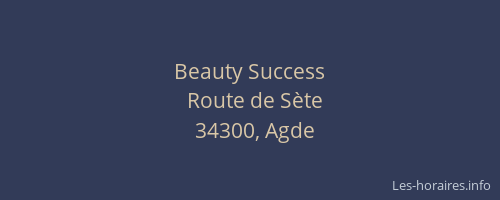 Beauty Success