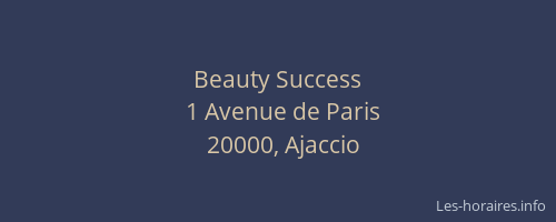 Beauty Success