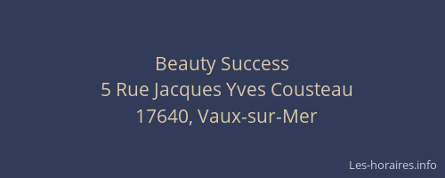Beauty Success