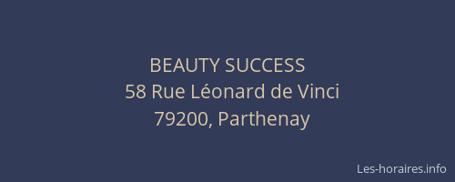BEAUTY SUCCESS