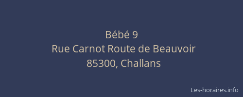 Bébé 9