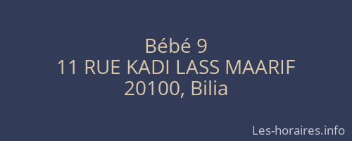 Bébé 9