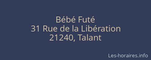 Bébé Futé