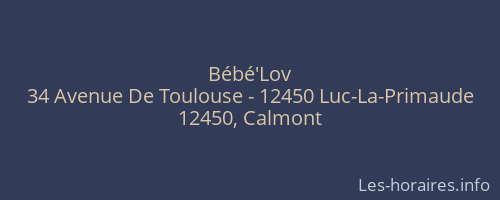 Bébé'Lov