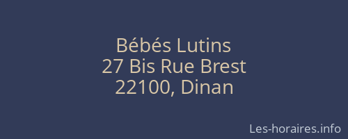 Bébés Lutins