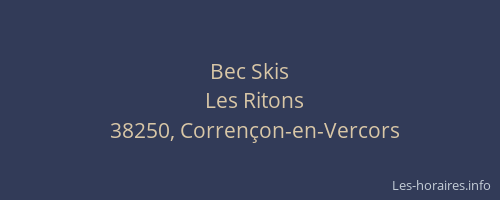 Bec Skis