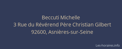 Beccuti Michelle