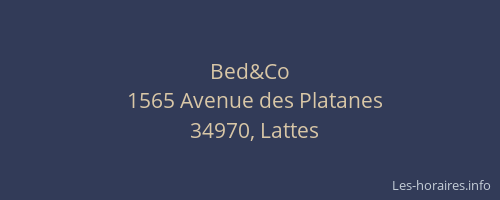 Bed&Co